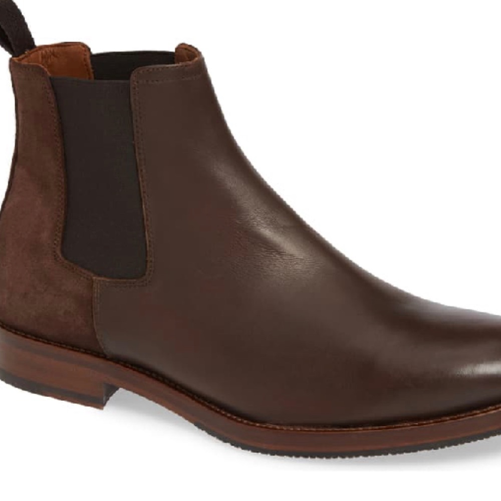 Aquatalia Giancarlo Chelsea Boot Size 11 Worn 6x